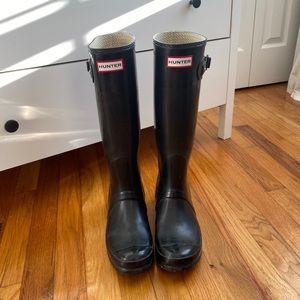 Hunter Boots + socks